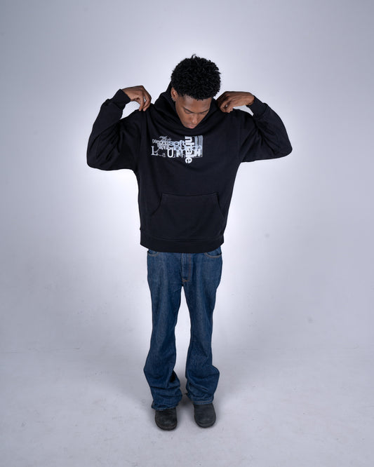 "soft launch" 1.0 Black Hoodie