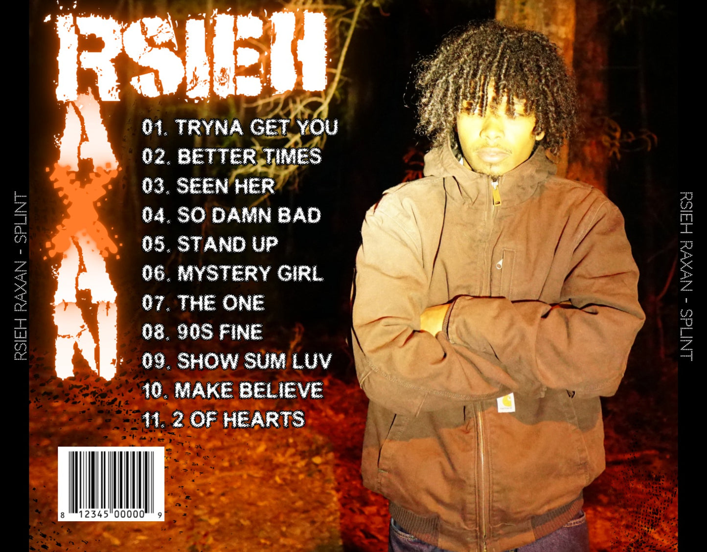 Rsieh Raxan - Splint (Album) - CD