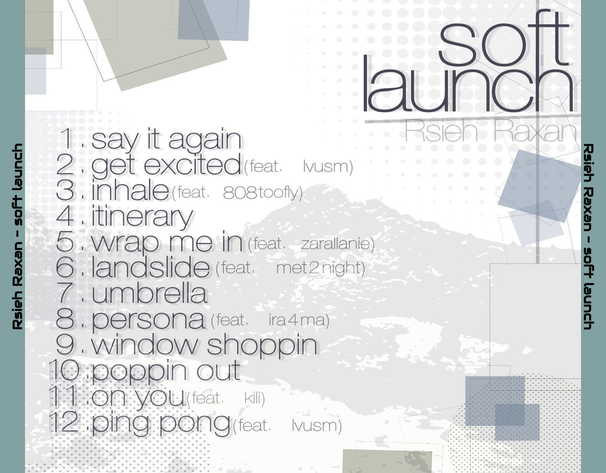 Rsieh Raxan - soft launch (Album) - CD